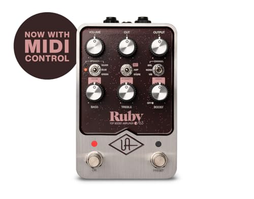 Universal Audio Ruby '63 simulez un ampli vintage sans encombrement