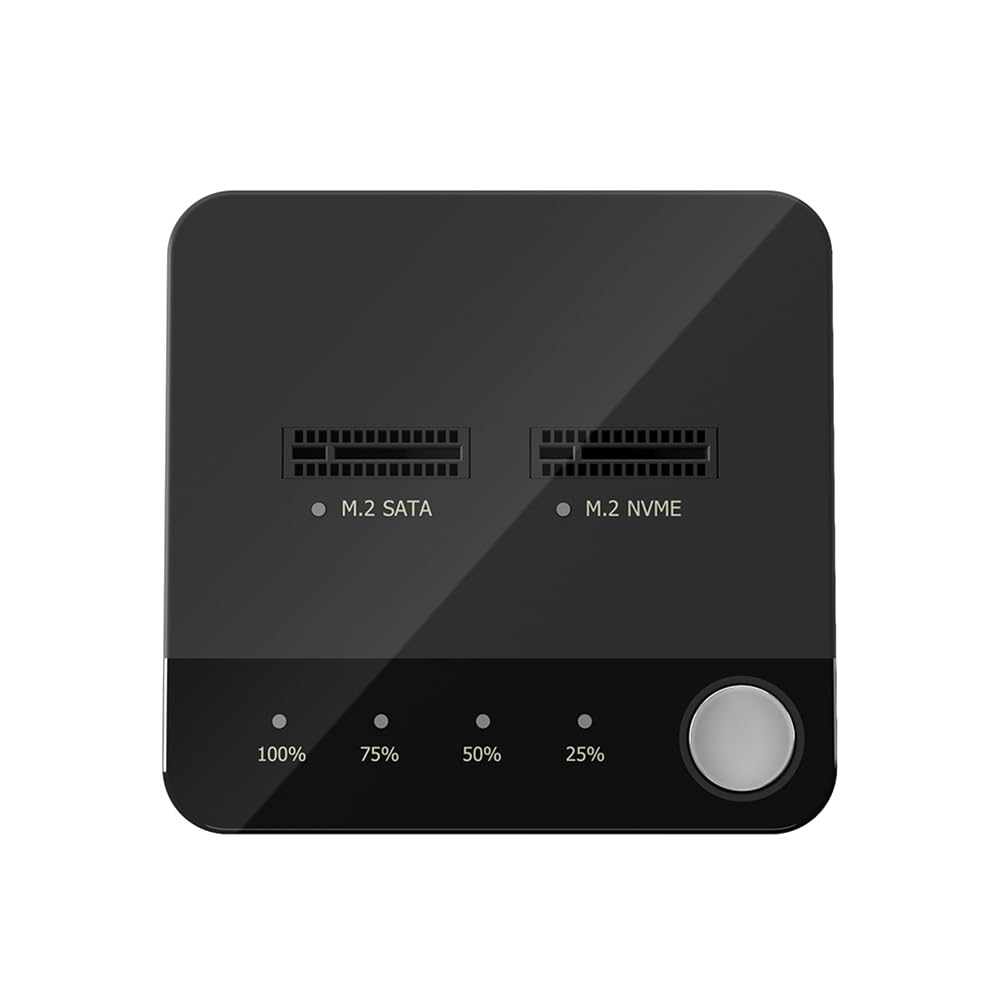 M.2 Duplicator M.2 do Nvme SSD obudowa zewnętrzna stacja dokująca do dysku twardego z klonem do czytnika dysków SSD M2 HDD