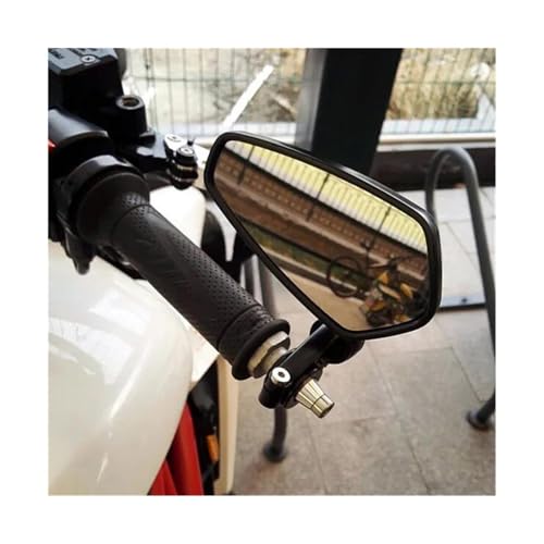 Espejos moto universales 8mm 10mm para espejo retrovisor de motocicleta Z750 ER6N ER6F B 7