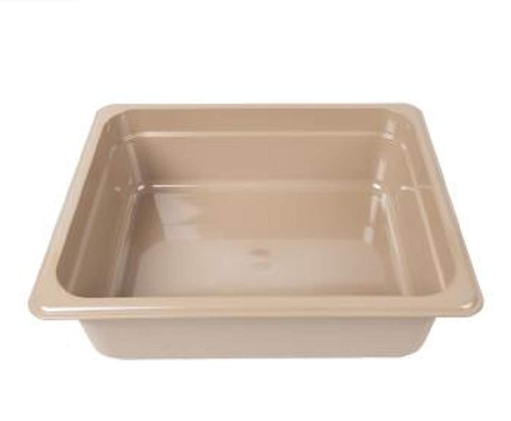 Hot Food Pan by Cambro – 4.0 inches, Plastic, Amber