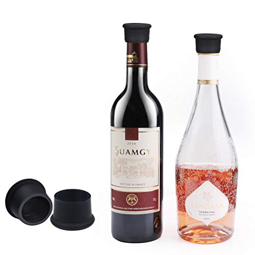 Vicloon Flessenstop, 6 stks Wijnfles Caps Herbruikbare Siliconen Stop Cap, Houd Vlees voor Wijn Bier Champagne Alcohol… - Image 8