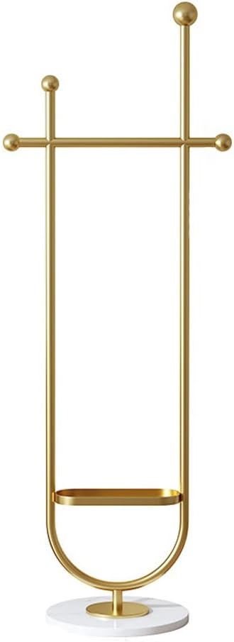 Hanger Golden Clothes Standing Coat Racks Wall Entrance House Metal Floor Coat Rack Shoe Wardrobe Shelf