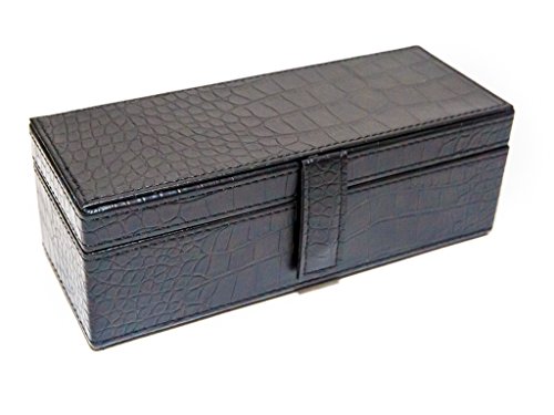 Flushing Meadows Double Six Black Professional Jumbo Size Tournament Dominoes Set with Spinners
