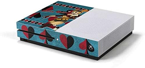 Skinit Decal Gaming Skin Compatible with Xbox One S Console - Officially Licensed Warner Bros Harley Quinn Design