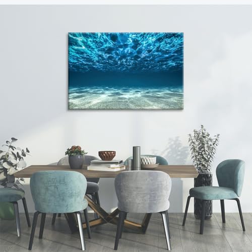 ‌ポスター 海 夜明け 自然 写真 海 風景画 アートパネル 絵画 壁掛け 絵 インテリア 飾り絵 壁掛け リビング 風水絵画 玄関 木枠付きの完成品‌ (40x60cm(16x24in),5) [2]