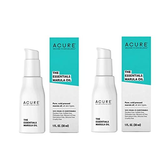 Acure Nourishing Healing Marula Oil, 1 fl. oz. (Pack of 2)