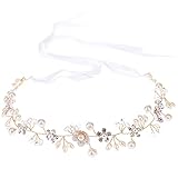 ♛ 【Material】: este accesorio para el cabello de boda de cristal está hecho de diamantes de imitación, aleación, cuentas, perlas y peine, aleación ambiental, mantiene el color brillante, bien hecho, manténgalo seguro en su cabello.
