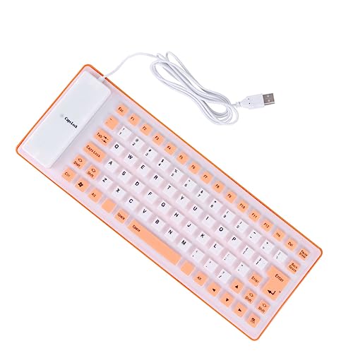 jojofuny 85 [ 85L[VJQ܂ݖhusbL[{[h _ȃL[{[h ܂肽ݎ O Orange