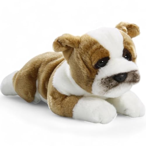 Carl Dick Bulldogge, französische Bulldogge liegend, Hund, Plüschtier, Kuscheltier ca. 25cm 3038