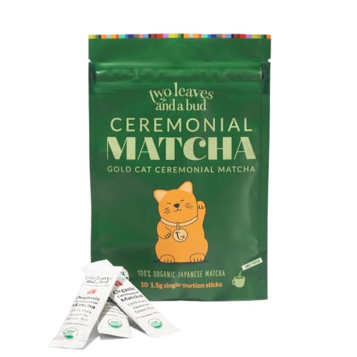 Té matcha verde ceremonial pack de 10 sticks miniatura 1