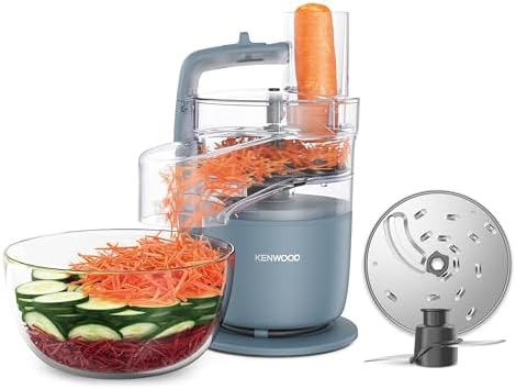 Kenwood MultiPro Go FDP22.130GY, Kompakt-Küchenmaschine nur 30cm ...