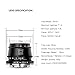 TTArtisan 35mm F1.4 Manual Focus APS-C Format Fixed Lens for Fuji Fujifilm X-Mount Cameras X-A1 X-A10 X-A2 X-A3 X-A5 X-H1 X-T1 X-T10 X-T2 X-T20 X-T100 X-PRO1 X-PRO2 ect. (Black)
