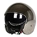 Produktbild MYSdd Jet Motorradhelm 3/4-Lkw-Lokomotive stylischer Helm mit eingebauter herunterziehbarer Sonnenschutzhaube und integriertem Belüftungssystem - Schwarz1 X XXL