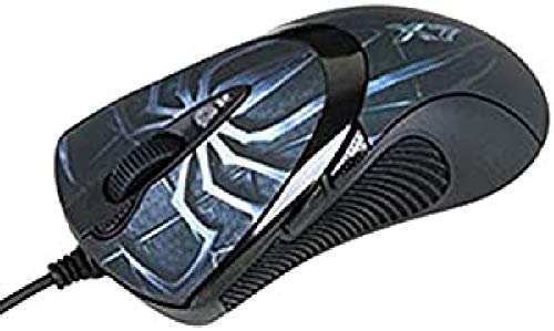 Ratón gaming USB A4Tech XL-747H negro, ideal para mejorar tu rendimiento en videojuegos