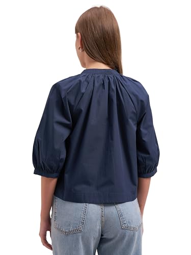 Image of Tokyo Talkies Women Tops for Woman|Women Oversized Fit Crop Top Shirt|Comfortable Premium Korean Button Down | Workwear Top for Office & Casual Outfit