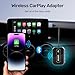 Unitek Wireless CarPlay Adapter - Plug & Play, Bluetooth, Converter for Factory Wired CarPlay, Compatible with iPhones with iOS 10+ Required