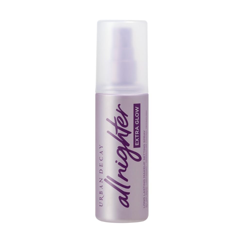 Urban Decay All Nighter Makeup Setting Spray With Extra-Glow Finish