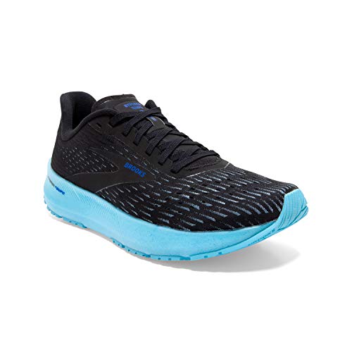 Brooks Damen Hyperion Tempo Laufschuh, Black/Ice Aqua/Blue, 42.5 EU thumbnail