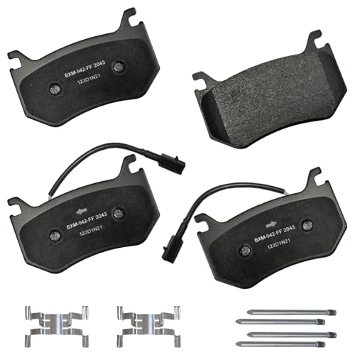 Bendix Premium SBM2043 Semi-Metallic Rear Brake Pads for Alfa Romeo ...