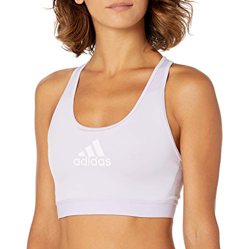 adidas Women's Don't Rest Alphaskin Bra Purple Tint XX-Small
