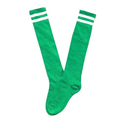 Chaussettes Hautes De Genou De Football De Football D'ECYC d'enfants Longues, Vert Cover