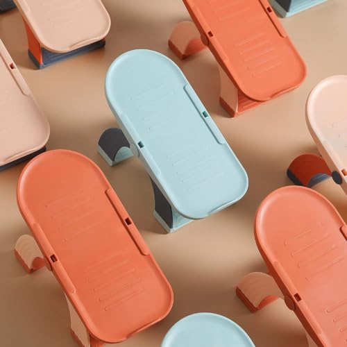 Étagère de rangement pour chaussures bleue meuble peu encombrant maison
