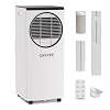 Garvee 8000 BTU Portable Air Conditioner, Portable AC Unit with Dehumidifier, Fan and Remote Control, Energy Efficient Indoor AC Conditioner for Rooms up to 350 Sq. Ft., White