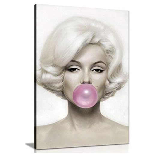 Marilyn Monroe - Lienzo para pared (24 x 16)