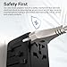 MINIX 140W Universal Travel Adapter, GaN III International Power Adapter, 3 USB-C 1 USB-A Ports, AC Outlet, Worldwide US/UK/EU/AU Travel Charger for Cameras Laptops Tablets Phones and More