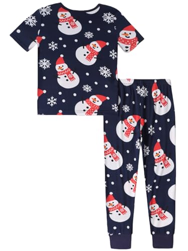 Image of Kids 2-Piece So Soft Playtime Set-Lightweight Viscose from Bamboo Short Sleeve Top&Leggings for Toddler Boy & Girls