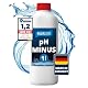 pH-Minus Agualeve pH Minus 1 Liter zur pH-Wert-Senkung für Pools