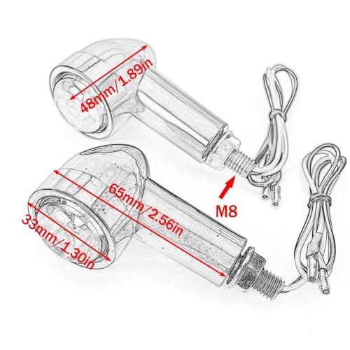 Luces trasero de freno para rodadas nocturnas en motocicleta 7