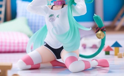 初音*ミク フィギュア 初音*ミク Desktop Cute フィギュア 猫耳Tシャツer 公式