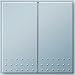 Produktbild Gira 012565 Tastschalter Serien Gira TX_44 (Wassergeschützt UP), alu