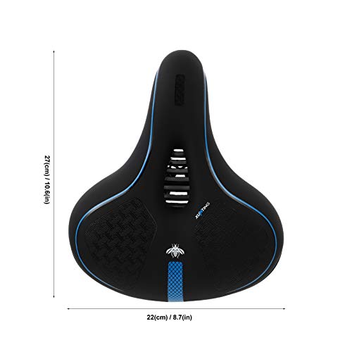 CLISPEED Bicicleta Sela Grande Absorvedor de Assento Da Bicicleta Sela Almofada De Silicone De Espes