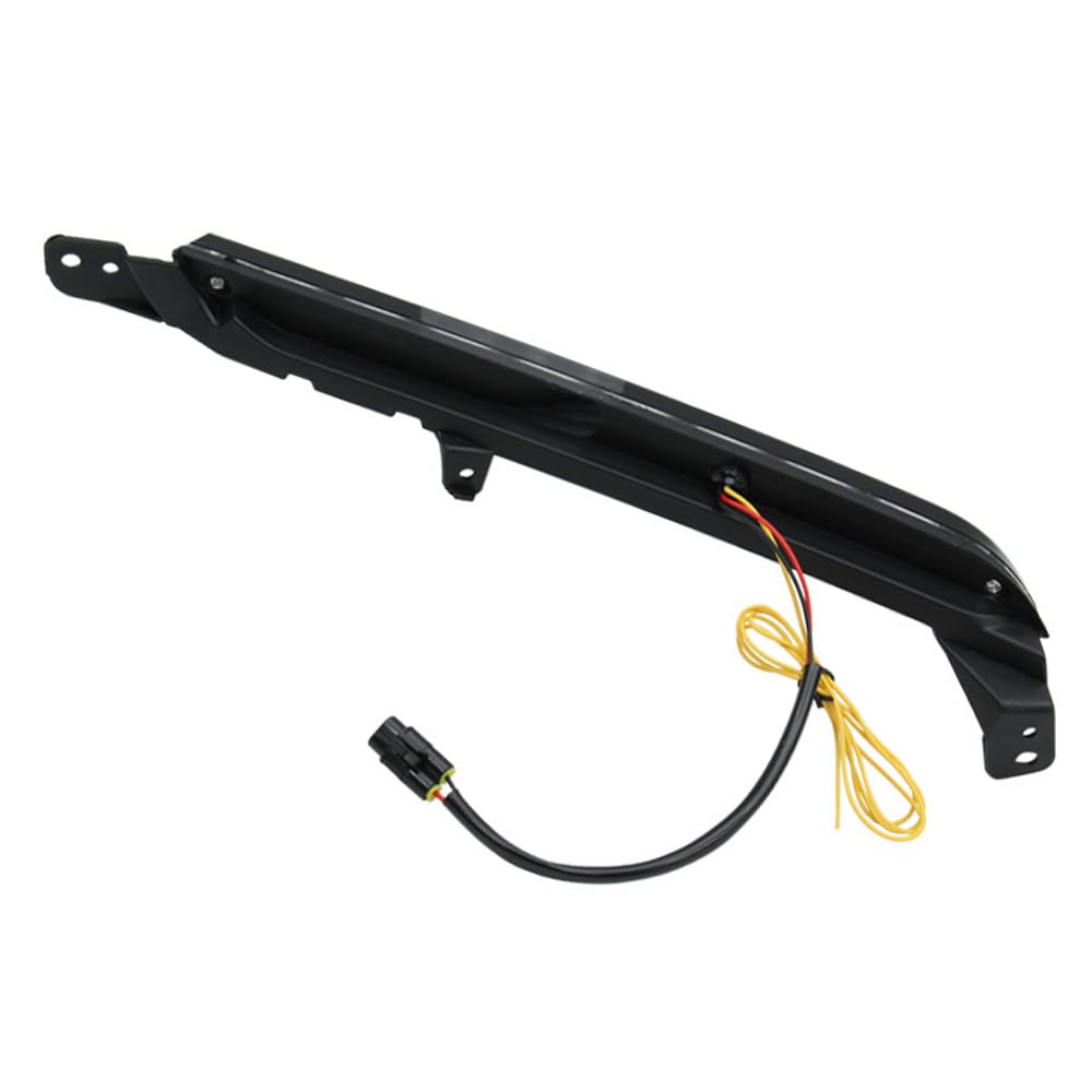 Luces de circulación diurna Riloer, luz LED ámbar + luz blanca, luz de advertencia para automóvil, indicadores de luz de emergencia de 12 V compatibles con Toyota Hilux Revo Rocco 2020-2021