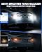 Marsauto Upgraded 912 921 LED Bulb Reverse Light, T15 LED Bulb Backup Light for W16W 906 904 902 921 Reverse Light Bulb with Projector 500% Brighter 6000K Xenon White Non-Polarity Pack of 2