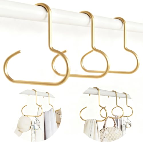 3 Pezzi Porta sciarpa ad anello gancio, Porta sciarp tondo, Cravatte porta sciarpa appendi, Gruccia portacinture,Per Appendere borse, Cinture, Berretti da Baseball e Sciarpe