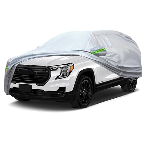 QUYDDC Full Car Cover Universal 6 Layers Outdoor Thicked All Weather Cover