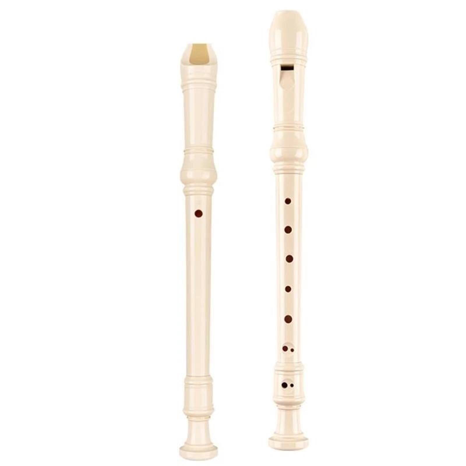 Flauta Dulce Para Principiantes Instrumento Ajustable Fácil De Flauta Vertical Triple Para Principiantes De 8 Agujeros