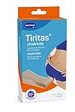 Tiritas Cicatrices, Apósito de Silicona, Previene y Trata Cicatrices Lineales, Hipertróficas y Queloides durante la Curación, Protección Solar FPS 50+, 4x30cm, 5uds