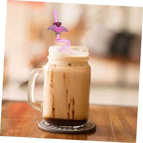 Totority 18Pcs Canudo Para Festival Canudo Para Festa Canudo Para Suco Canudo Torto