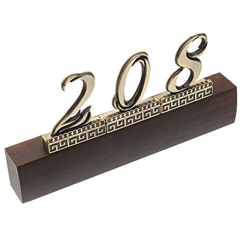 HOMSFOU Wide Application Metal House Numbers Door Sign for Office Hotel and Home Stick Door Numbers Outdoor House Signs