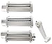 Pasta Roller and cutter for Spaghetti and Fettuccine for Bosch Universal Plus Mixer