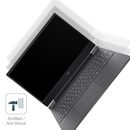 dipos I 2x Protection ecrán mat compatible avec HP Victus Gaming Laptop Verre souple Film Protecteur 9H – Image 5