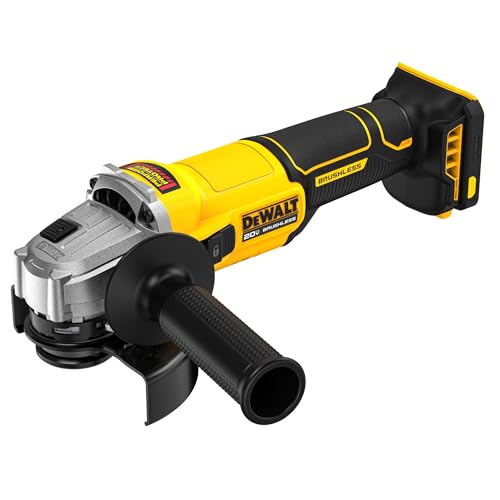 DEWALT 20V MAX Cordless 4 1/2 Inch Slide-Switch Power Angle Grinder, Bare Tool Only (DCG407B) - image 5