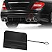 OTOTEC Car Rear Bumper Tow Hook Cover 2048856223 Compatible with Mercedes Benz C Class W204 C180 C200 C220 2011-2024 Black