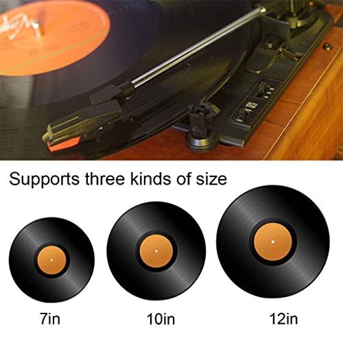 Portable Speaker Retro Phonograph Gramophone Record Player Classic Turntable Playback Built-in Stereo Speaker 33/45… - Les Beatles, Paul McCartney, John Lennon, RIngo Starr, George Harrison Portable Speaker Retro Phonograph Gramophone Record Player Classic Turntable Playback Built-in Stereo Speaker 33/45… – Image 4