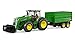 John Deere Tractor 7930 w. frontl. and Tipping Trailer