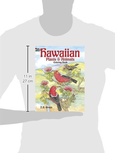 Hawaiian Plants And Animals Coloring Book (Dover Nature Coloring Book) #TOP1